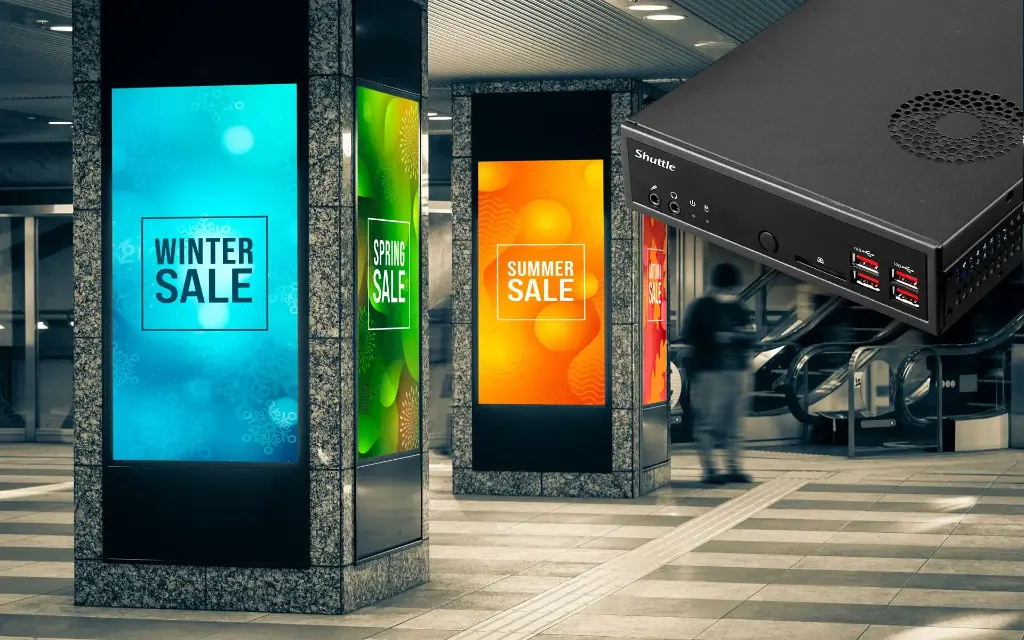 Shuttle XPC slim DH3200B Configurable