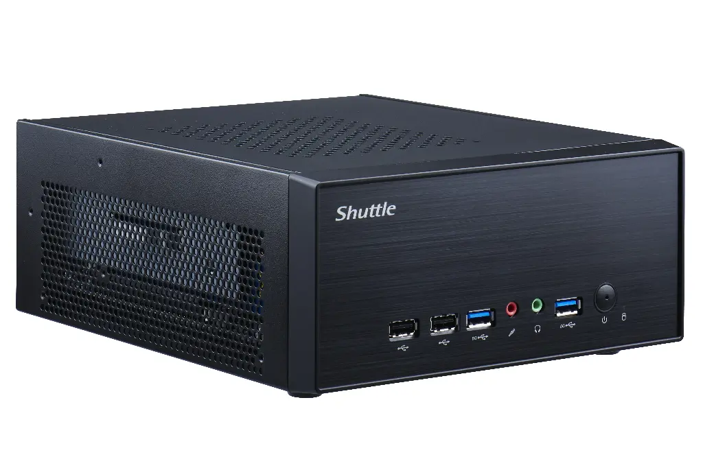 Shuttle XPC slim XB8620G - XB860G2 Configurable (Sans Système d'exploitation, Intel Core Ultra 5 Processor 225 (20 MB, 10 Cores, up to 4.90 GHz), 8 Go DDR5 SO-DIMM, 120/128 Go SSD M.2 (NVMe), Aucun, Aucun, Intégré (onboard), Aucun, Aucun, Aucun)